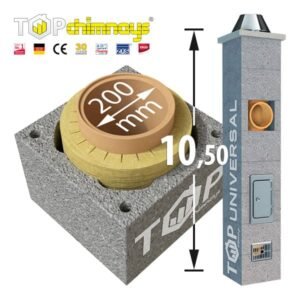 Komin ceramiczny TOP chimneys Ø200 mm 10