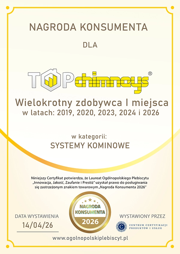 Systemy kominowe TOP chimneys – certyfikowane bezpieczeństwo dla domu